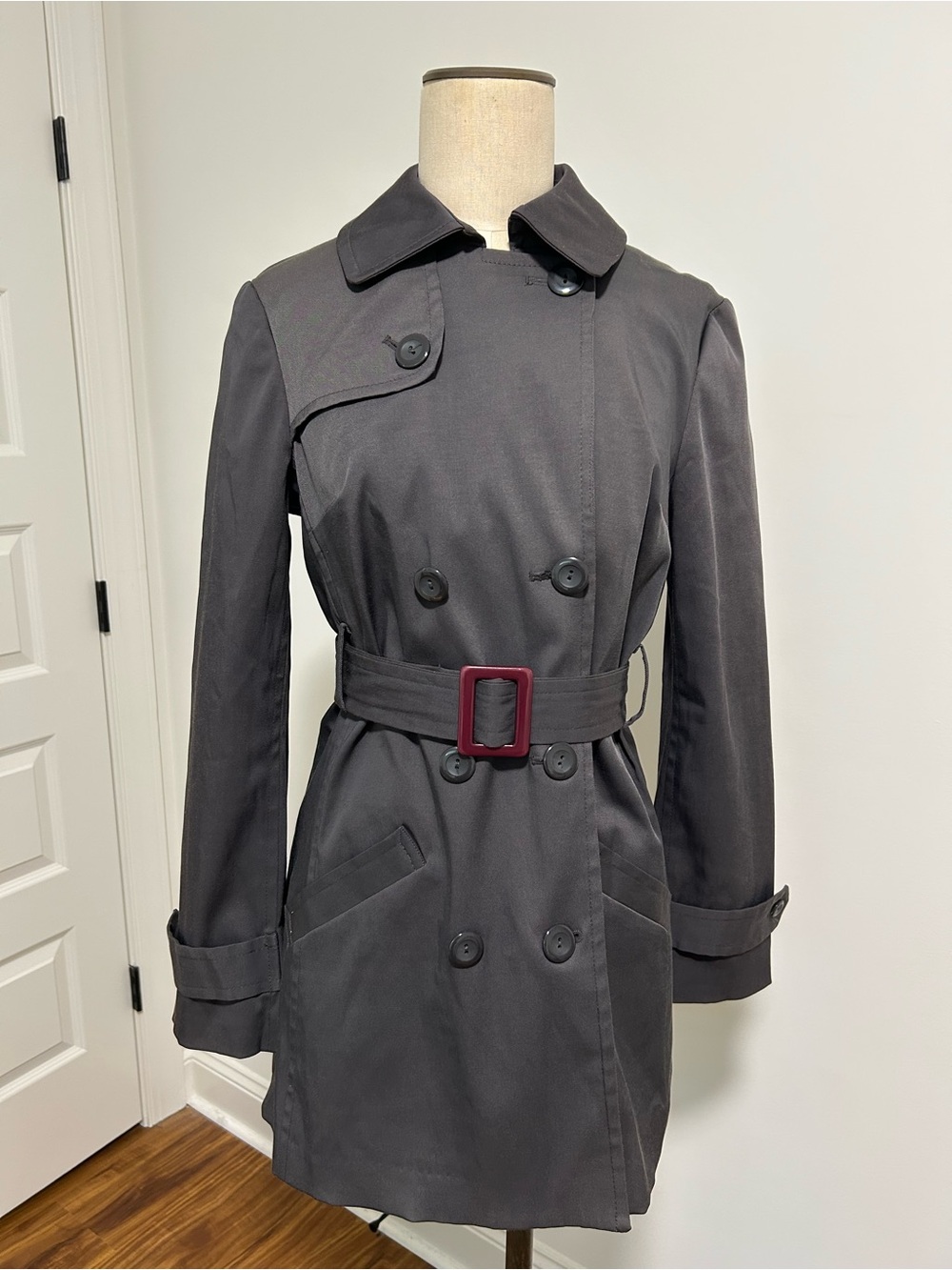 Grey Trench Coat
